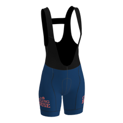 Women's Ascent Bib Shorts (Pink/Blue) - Pactimo