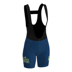 Women's Ascent Bib Shorts (Green/Blue) - Pactimo